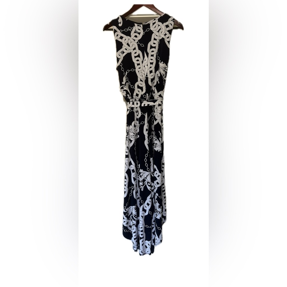 MSK Navy Jumper. Genie Wide Leg with tie waist. NWT. - Picture 4 of 8